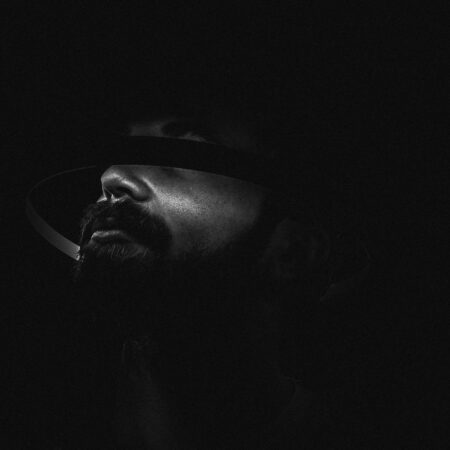 man's face